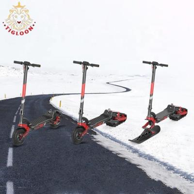 China Electric Snow Scooter Winter Outdoor Sport Mobile Snow Scooter With 3 Modes Road Snow All Terrain CE UL Max Speed ​​30-80KM/H for sale