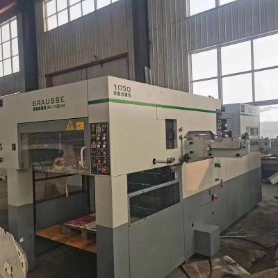 China BRAUSSE 1050 Automatic Die Cutting & Stripping Machine.Stock Range : Cardboard: 80-600 g/m for sale