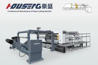 China HS-1400-2 Paper Sheeter Cutter Machine,Years 2016,Paper application range:50-500g,Cutting accuracy:+/-0.3mm for sale