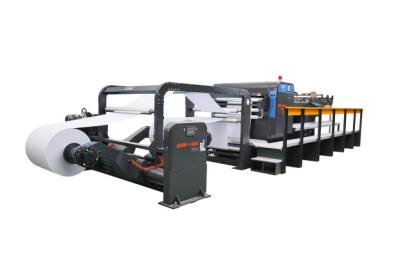 China CHM-1400-2 Two Roll Paper Sheeter Cutter Machine,Years 2022,Weight of paper:60-550 GSM for sale