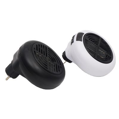 China Mini Design Portable Round Portable Electric Fan Heater Fans Indoor Outdoor Personal Warm Space Heater for sale