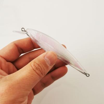 China Built-in Laser Sheet Big Cheap Unpainted Walleye Spook Fishing Lure Jerk Jer Bait Blank Body Floating Sinking Minnow Hard Plastic Tuna Gt Proberes for sale