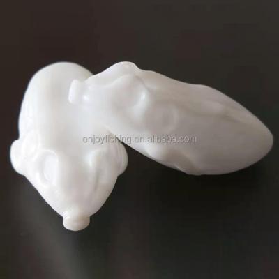 China Silicone Blank Frog Lure Body Unpainted Fishing Lure Bait for sale