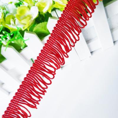 China Wholesale Decorative Curtain Tassel Fringe Trim for sale