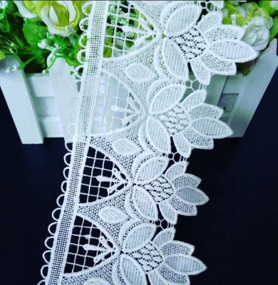 China White Garment Lace Patchwork Trim Lace Sewing Accessories Handmade Ribbon DIY Material Viable for sale