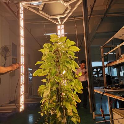 China Dimming+Time Control Lighting OEM 120cm Lighting Tower 1800W Vertical Garden Floor Stand Plant Led Grow Lights for sale