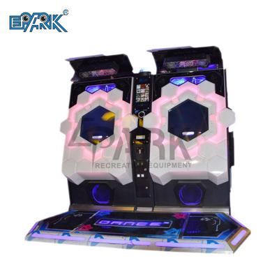 China Metal + Acrylic Amusement Coin Operated Dancing Machines Cubic Dancing Arcade Game Machine for sale