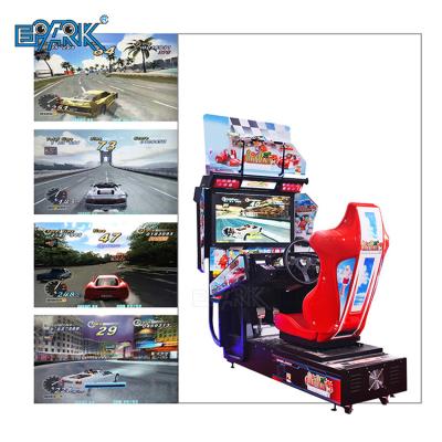 China Metal+Acrylic High Quality Exceeded Speed ​​Drive Motor Arcade Game Machine Arcade Driving Video Machine for sale