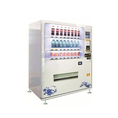 China Steel Good Service Intelligent Self Service Water And Drink Vending Machine for sale