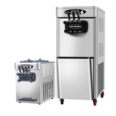 China Hot Sale Stainless Steel Commercial Ice Cream Making Machine Soft Ice Cream Machine Price for sale