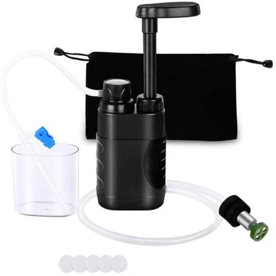 China Portable Outdoor Hotel Survival Water Filter Purifier Filtration System Travel for sale