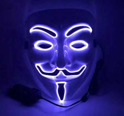 China Halloween styles NEW EL wire flashing mask led mask for China wholesale supplier for sale