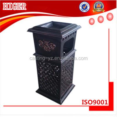 China Outdoor aluminum trash can and multiple field mailbox for sale