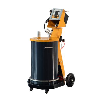 China Building Material Shops Cheap Price Optiflex 2F Intelligent High Quality Electrostatic Powder Coating Paint Machine With Spray Gun for sale