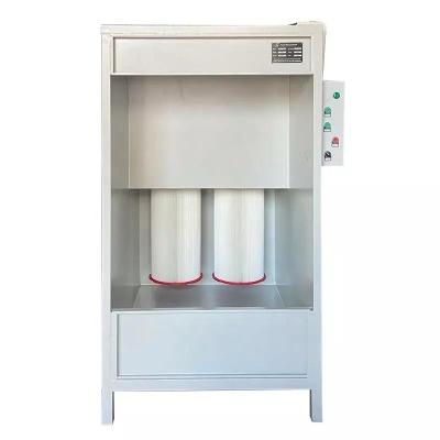 China Building Material Shop Jiahai Custom Small Manual Electrostatic Automatic Paint Powder Spray / Coating Booth With Filter Recycling for sale