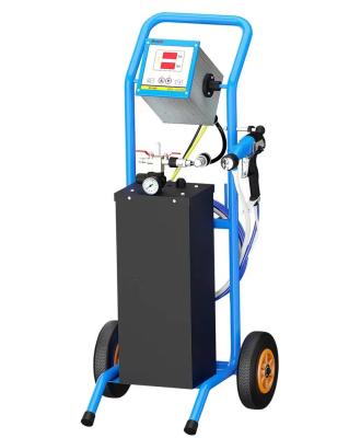 China Building Material Shops Manufacture Sale Professional Metal Equipment Electrostatic Liquid Powder Paint Coating Machine With Spray Gun for sale