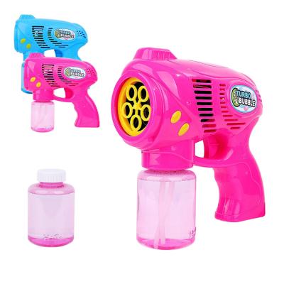 China Kids Plastic Bubble Memory Maker Bubble Fan Fun Toy Blaster Game Pink Summer For Outdoor Activities for sale