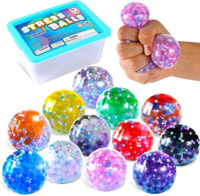 China New Kids Squeeze Toys Autism Sensory Sensory Toy Hand Spinner Fidget Stress Massage Ball Eco-friendly Balls Material for sale