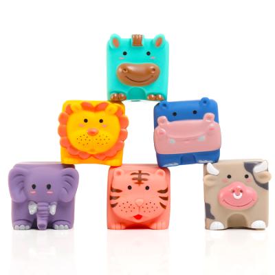 China 2021 Trending Products Eco-friendly Material Babies Toy High Quality Soft Silicone Baby Teether Kids Toy for sale