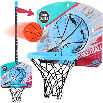 China Eco-Friendly Material Kids Indoor And Outdoor Sport Game Set Portable Mini Montessori Toddler Basketball Hoop for sale