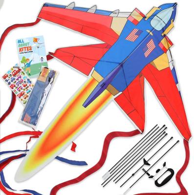 China 47 Inch Outdoor Activities Toy Flying Airplane Kite For Kid Eco-friendly Material Kids for sale