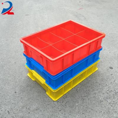 China Sustainable High Quality PE Material Plastic Container Box Compartment Plastic Container for sale