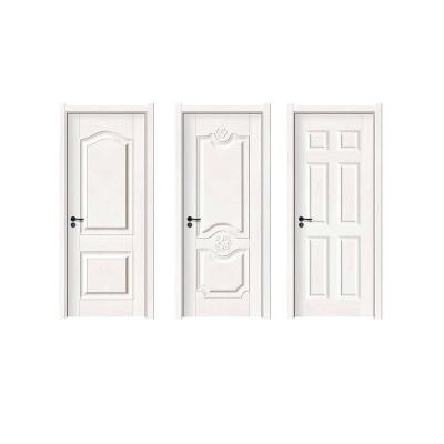 China Chinese manufacturer Fashion Economy M-8803 M-8808 M-8850 new melamine door panel wood door waterproof modern simple leather interior door for sale