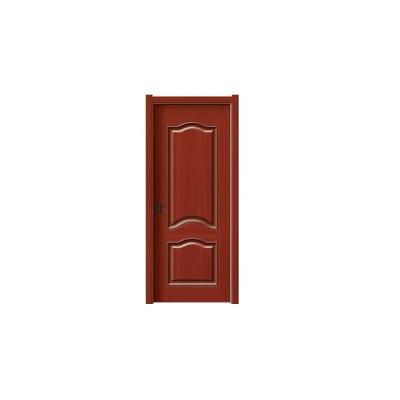 China Modern design melamine interior door waterproof modern wooden door reasonable prices laminated cheap pvc laminated mdf door M-6605 for sale