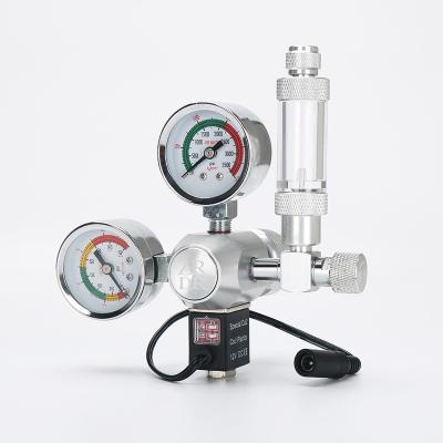 China Viable Regulator Valve CO2 ZRDR Solenoid Control Aquarium Bubble Counter Aquarium Tool Magnetic Pressure for sale