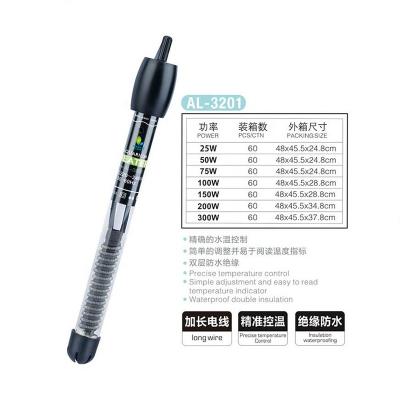 China 25w_50w_100w_200w_300w Aquarium Submersible Aquarium Auto Water Heater Constant Temperature Heating Rod for sale