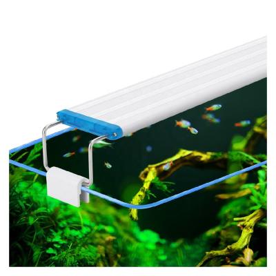 China Super Slim Viable Fish Tank Clip Light Aquarium Planted Aquarium Lamp Led Eu Energy Aquarium Lighting for sale