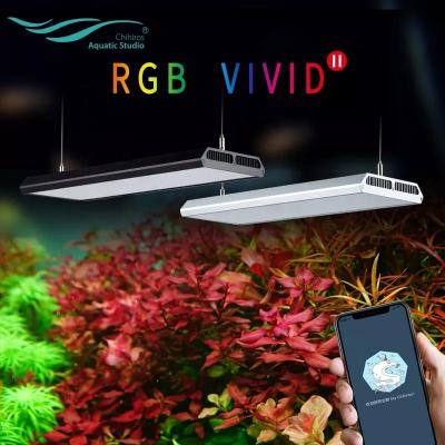 China Aquarium Lights Vivid2 Chihiros Vivid2 Aquarium Sunrise Sunset Aquarium Chihiros App 2 Smart Vivid Light Controller Remote for sale