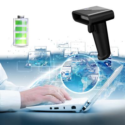 China Automatic Portable WCMI Factory Supply Radio 1D 2D Barcode Scanner A4 Handheld Reader for sale