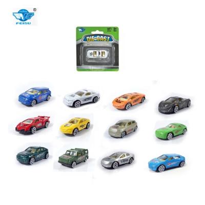 China Eco-friendly hot sale Feisu mini scale 1:87 die cast metal toy car models die cast toy vehicle for sale