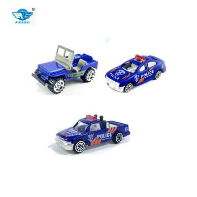 China Good Quality Eco-friendly Police Metal Car Toys China Factory Diecast Toy Vehicles for sale