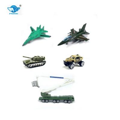 China Eco-friendly hot sale toy army set with military vehicle and deicast tank model for sale