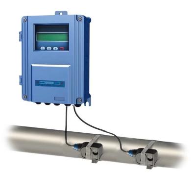 China Carbon Steel TDS-100F with m2 Transducer Flow Meter DN50-700mm Fixed Wall-mount Ultrasonic Flow Meter for sale