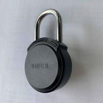 China Smart Electric Smart Padlock Uncharged Nfc Security Smart Door Security Padlock for sale