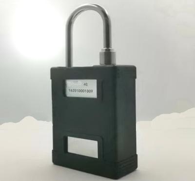 China Portable Trunk Code Padlock Stainless Steel Container Trailer Satellite Gps QR Tracking Padlock for sale