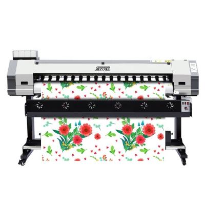 China Large format retail eco retail 1.6m 1.8m spring 1.6m 1.8m cable banner vinyl stickers printer and cutter SAV printing shop machinery for sale