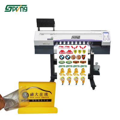 China Garment Shops High Speed ​​4heads DTF T-shirt PET Film Printer with 4pcs ENV i3200-a1 Printhead and Powder Shaking Machine for sale