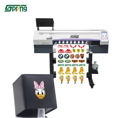 China Garment Shops Spring Factory Price 4pc ENV i3200-a1 Head DTF Labels Printer With Power Fixing Machine for sale