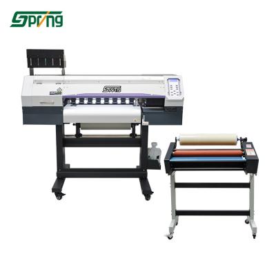 China Garment Shops Hot Sale Digital T-shirt Fabric Printing Machine Heat Transfer Pet Film DTF Printer With 4pcs i3200 Printheads for sale