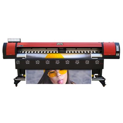 China Retail 8ft 2.5m XP600 DX5 Double Spring 8ft 2.5m Double Head PP Paper Photo Paper Canvas Wall Paper 1080dpi High Output Printing Machine for sale