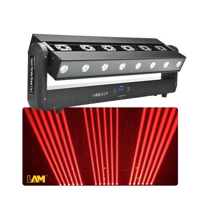 China Bar Disco DJ Concerts/Wedding/Event/Night Club/Show/Stage Lighting 6 Eyes Laser Light Strobe 3in1 Outdoor Red Laser Beam Moving Head Lights for sale