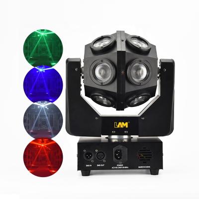 China BEAM+STROBE+LASER 3IN1 12PCS*12W full color sharpy beam LED moving head lights for sale