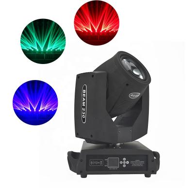 China High Brightness Guangzhou Stage Light Equipment 7R 230W Beam Head Moving Lighting Wedding Party Beam Moving Head Light for sale