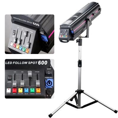 China Professional Theme Park 600w Led Dmx Video Lights Follow Spot Light Stage for sale