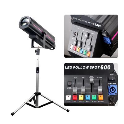 China Theme Park Led Beam 600w Follow Spot Light Studio Led Light Follow Spot for sale