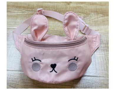 China Water Proof Custom Cartoon Pattern Cute Girls Waist Bag For Kids Quality Pink Waist Bag for sale